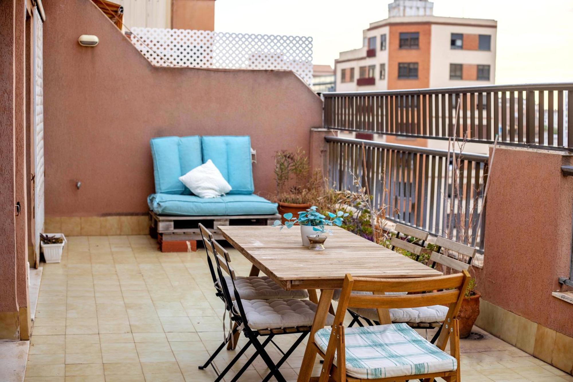 Ferienwohnung "Duplex Del Mar" Super Centrico Y Unico En Castellon Castellón de la Plana Exterior foto